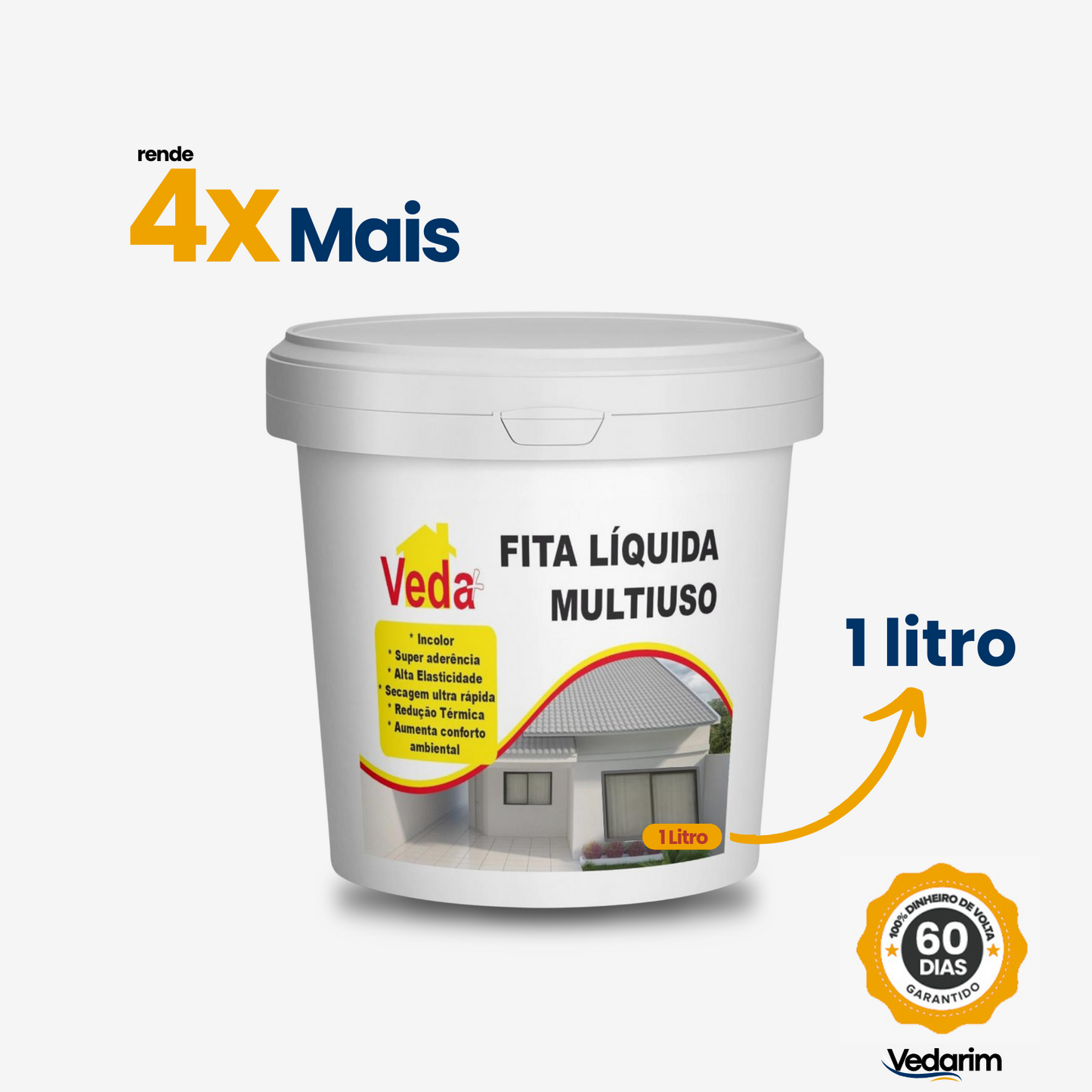 Selante Veda Tudo 1 Litro