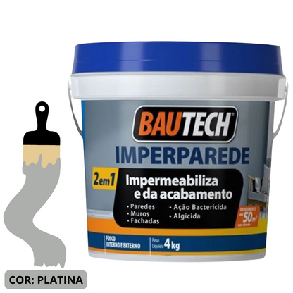 Tinta Acrílica Fosco Imperparede Bautech 4kg