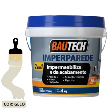 Tinta Acrílica Fosco Imperparede Bautech 4kg