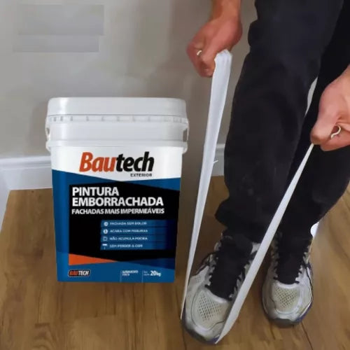 Tinta Acrílica Fosco Emborrachada Bautech 4kg