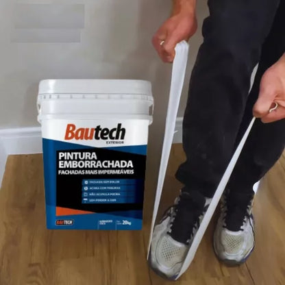Tinta Acrílica Fosco Emborrachada Bautech 4kg