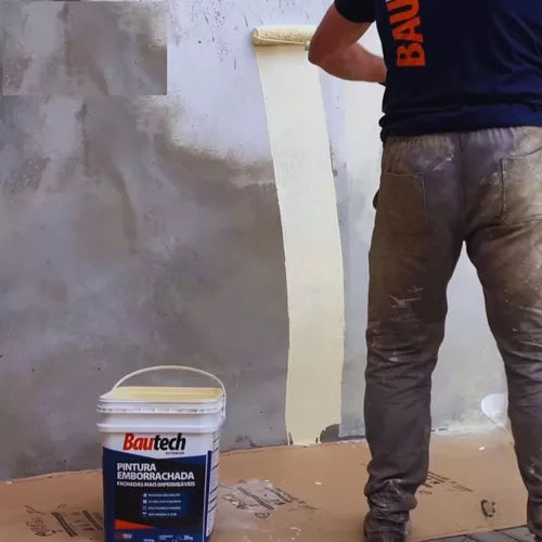 Tinta Acrílica Fosco Emborrachada Bautech 4kg